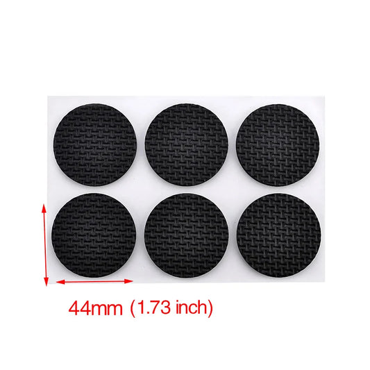 KAK 1-24PCS Self Adhesive Furniture Leg Feet Rug Felt Pads Anti Slip Mat Bumper Damper For Chair Table Protector Hardware