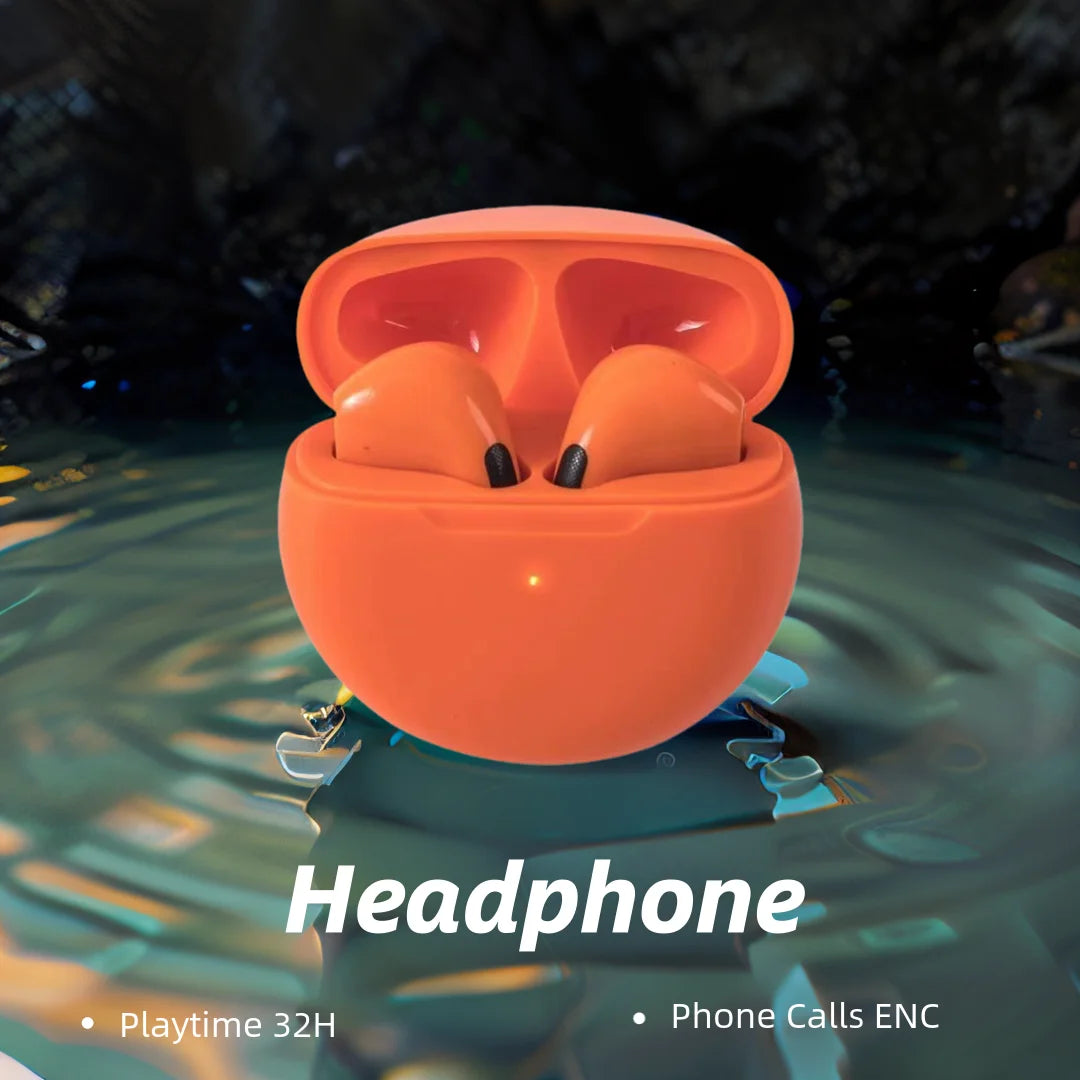 TWS Bluetooth Earphones Wireless Bluetooth Headset Noise Cancelling Earbuds with Mic Wireless Headphones